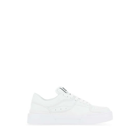 

DOLCE & GABBANA White Leather New Roma Sneakers