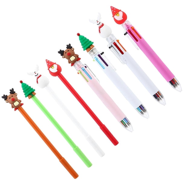 8Pcs Kawaii Gel Pens Adorable Cartoon Design Ink Pens For Kids And Students Perfect For Daily Use And Fun Room Decorations