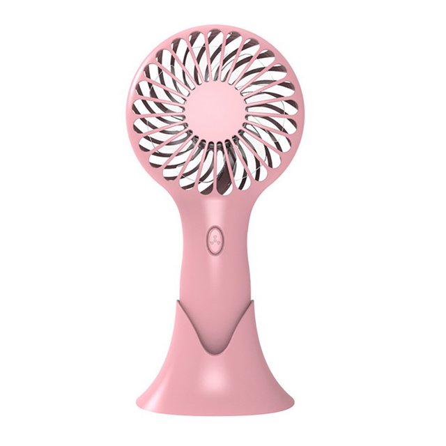 Bangcool Personal Fan USB Charging Plastic Mini Portable Fan Office Fan with Handle