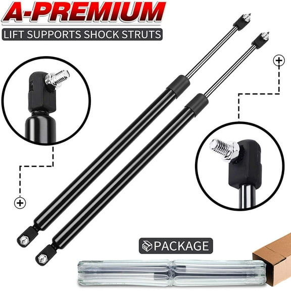 A-Premium Front Hood Lift Supports Shock Struts Compatible with Infiniti Q45 1990-1996 2-PC Set