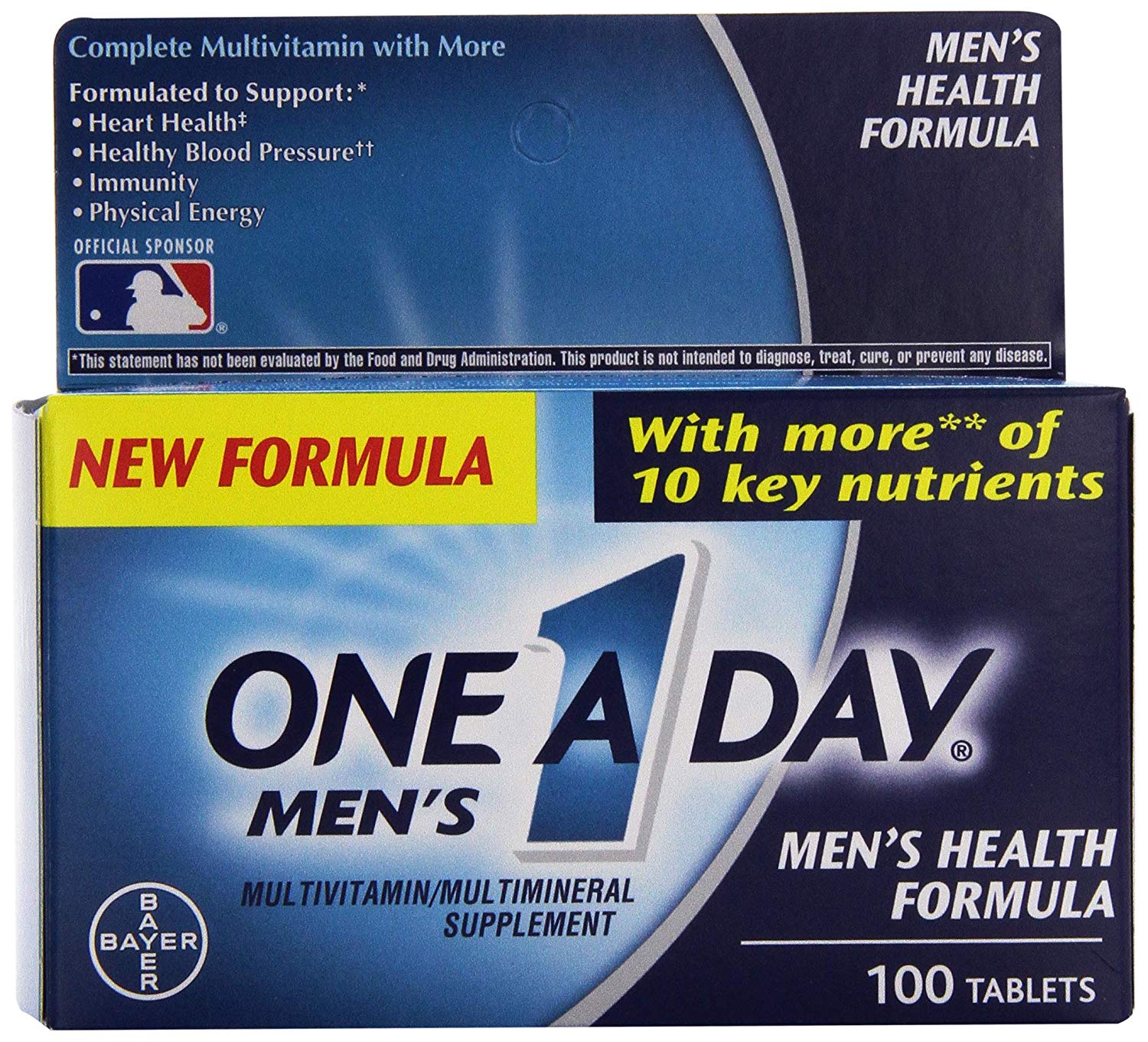 OneADay Men's Health Formula , 100 ct, One a day men's 100ct By ONE A