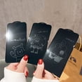 thumbnail image 4 of Sanrios Hello Kitty Kuromi Pochacco Invisible Shadow Glass Screen Protector Case for Iphone 13 14 Pro Max Cute Full Screen Cover, 4 of 7