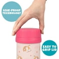 thumbnail image 3 of Bentology Stainless Steel Insulated Lunch 13 oz Thermos for Kids – Large Leak-Proof Storage Jar Container for Hot & Cold Food, Soups, Liquids - BPA Free - Fits Most Lunch Boxes and Bags - Unicorn, 3 of 5