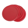 thumbnail image 4 of ZheElen Long Lasting 4pcs Air Hockey Table Arcade Game Pucks 82mm Red Essential Equipment For Game Lovers Colorred Shapecircle, 4 of 6