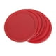 thumbnail image 1 of 4 Recuento de Grandes Discos de Hockey de Aire Rojos de 3.22 Pulgadas para Mesas de Hockey de Tamaño Completo, 1 of 9