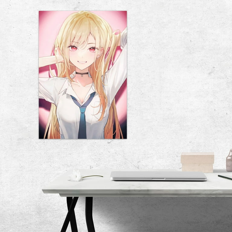 DraggmePartty 8Pcs/Set Anime My Dress-Up Darling Room Poster Toilet-Bound  Hanako-Kun Wall Poster For Bedroom Home Decoratio