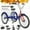 Multicolor-L, variant on Lilypelle Adult Tricycle 7 Speed Adult Trikes 20 inch,3 Wheel Bikes with Backrest,Low Step-Through Aluminum Frame,Cargo Basket,Purple