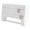 White, variant on Yajisi Wall-Mounted Grey Paper Towel Holder and Dispenser for Cling Film and Aluminum Foil with Dual Cutting Blades, Kitchen Storage Organization Tool (15.35 inches / 39 cm)