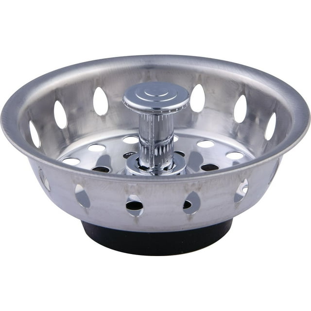 Peerless All Metal Deluxe Sink Strainer With Stopper