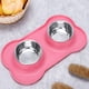 thumbnail image 5 of Comederos para perros de acero inoxidable y bebederos para perros con sistema antiderrames y antideslizante., 5 of 5
