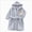 Grey 0626, variant on Boys Girls Kids Thick Coral Fleece Bathrobe,Warm Cozy Hooded Robe with Adjustable Belt,Cute Print,for Boys Girls Toddlers 18-24 Months 2-12T for Cold Weather Kids Pajamas,White,Size 4-5T