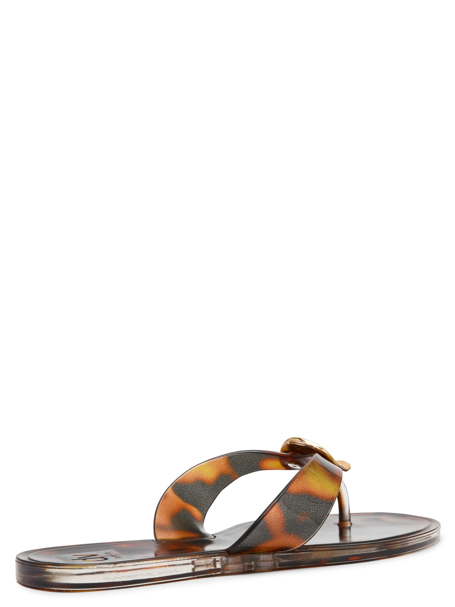 DV Dolce Vita Women's Jesper Jelly Thong Sandal with Ornament