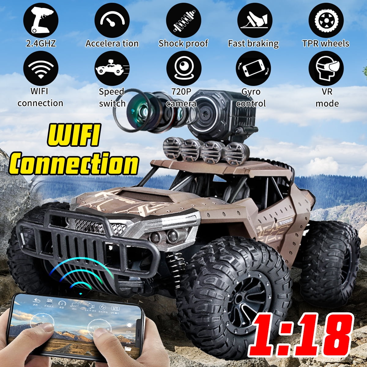 vr rc 4x4 truck toy