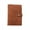 Brown, variant on BE-TOOL PU A6 Notebook Binder Inner Paper Cover with Zipper Bags Personal Planner Filler Paper Pink