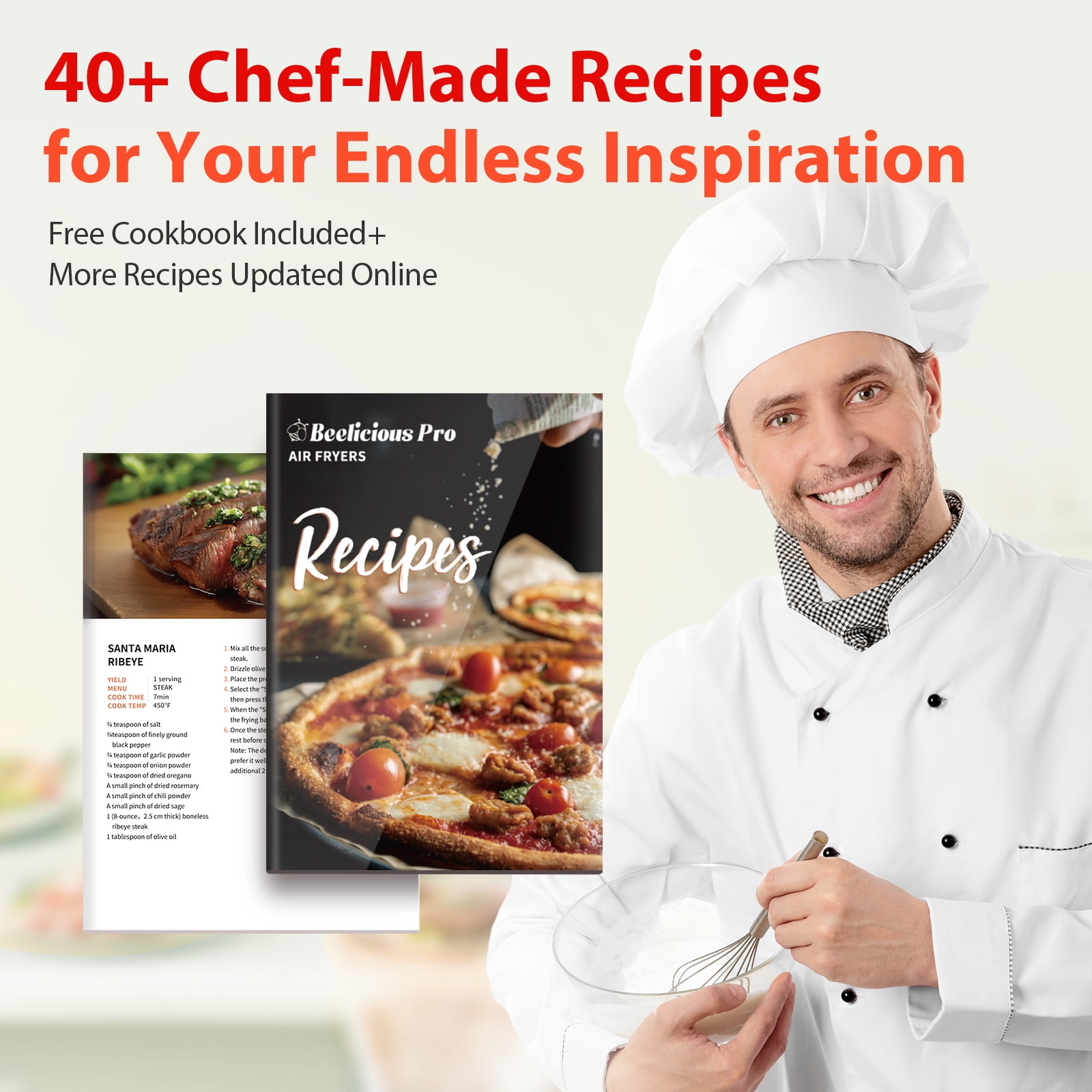 The Ultimate Caynel Digital Air Fryer Cookbook em Promoção na Americanas