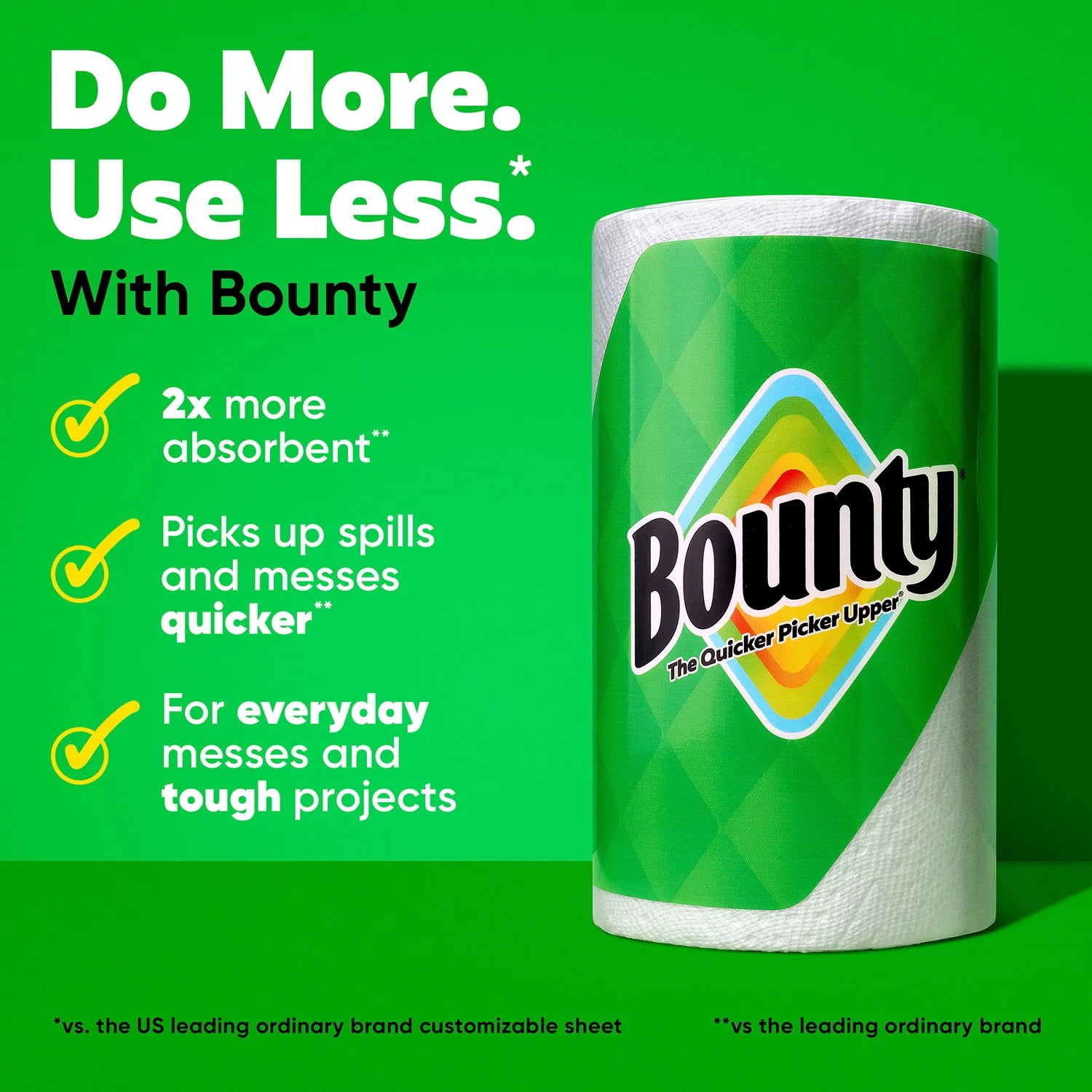 Bounty Select-A-Size 2-Ply Paper Towels, 12 Rolls, 119 Sheets/Roll