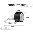 thumbnail image 3 of IUSIU Eagle eyes Espejo Estroboscópica Luz De Señal De Giro Marcha Diurna Atrás Lámpara De Matrícula Motocicleta Scooter Accesorios Bombilla Ojo Águila Luces Led Coche 3SMD DRL, 3 of 3