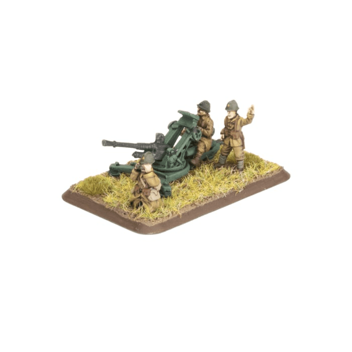 Flames of War: French: 25mm AA Platoon (x4 Guns)