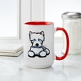 thumbnail image 4 of CafePress - Cute Westie Large Mug - 15 oz Ceramic Large White Novelty Mug, 4 of 4