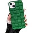 thumbnail image 3 of Compatible con iPhone 13 Pro Max Funda para mujeres/niñas, lindo diseño 3D de silicona suave a prueba de golpes con esquinas elevadas para iPhone 13 Pro Max (púrpura), 3 of 5