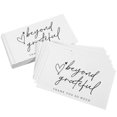 thumbnail image 1 of 100Pcs Thank You Cards For Business Shopping Thanks Cards Paper Cards Decorative Thank You Cards, 1 of 4