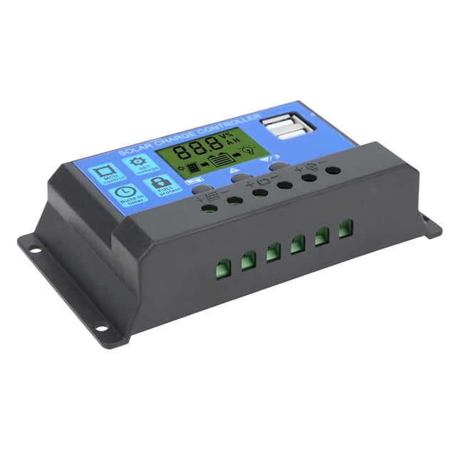 Controlador de panel solar con pantalla LCD, Controlador de panel solar Controlador LCD Controlador de panel solar Probado profesionalmente