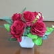 thumbnail image 5 of Arreglo de flores artificiales Injueey para bonsái decoración hogar o jardín color Rojo, 5 of 6