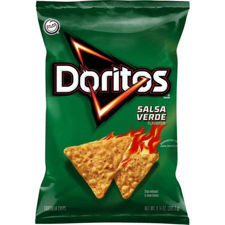 Doritos Salsa Verde Tortilla Chips 9.25 oz