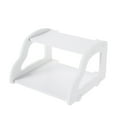 thumbnail image 4 of IFANLANDOR Router Wall Mount Bracket White 2-Tier Waterproof Shelf For Router 1Pack, 4 of 8