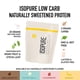 thumbnail image 2 of Isopure Protein Powder, Whey Protein Isolate Powder, 25g Protein, Low Carb & Keto Friendly, Naturally Sweetened & Flavored, Flavor: Chocolate, 1 Pound, 2 of 5