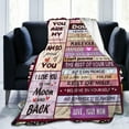 thumbnail image 2 of LHSHID Grandma Birthday Gifts from Grandchildren Blanket Flannel Soft and Comfortable Anti static Bed Sofa Blanket 50x60in, 2 of 5