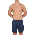 thumbnail image 4 of Men's Obviously F01-1A EliteMan AnatoMAX 9 inch Boxer Brief (Navy L), 4 of 6