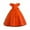 Orange, variant on URMAGIC 3-13T Girl Puff Sleeve 3D Bow Princess Pageant Dresses Kids Floral Maxi Dress Vintage Lace Dance Prom Ball Gown