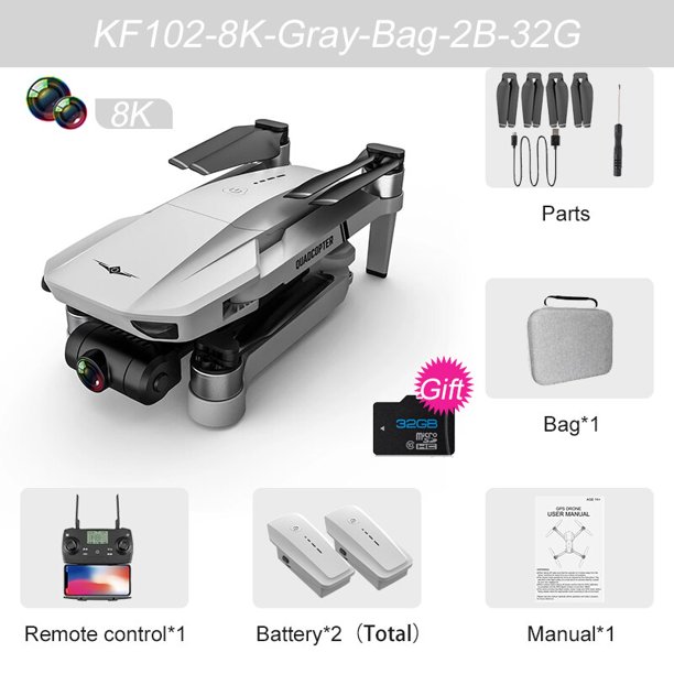 2023 nuevo GPS Drone 4k Profesional 8K HD Cámara 2 ejes Gimbal Anti-Shake fotografía aérea sin escobillas plegable Quadcopter 1,2 km Tan Jianjun unisex