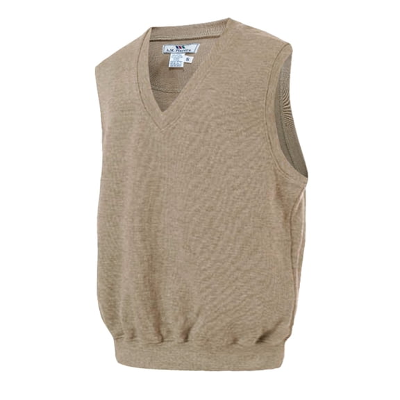 Monterey Club Men's Cotton Blended Deep V-neck Vest #7227