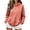 Orange, variant on Women's Sweatshirts Fashion Leopard Print Pullover Casual Loose Fit Hooded for Streetwear Orange S