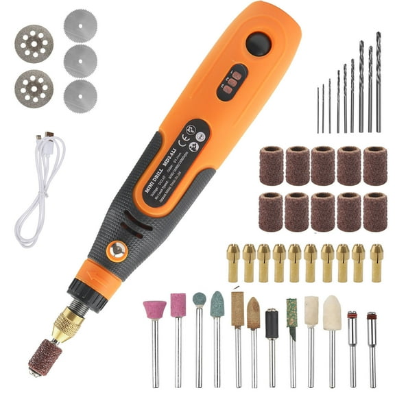 Audessy Mini Cordless Rotary Tool Kit,Multi-Purpose 3.6V Power Rotary Tool for Sanding, Polishing, Drilling, Etching, Engraving, DIY Crafts