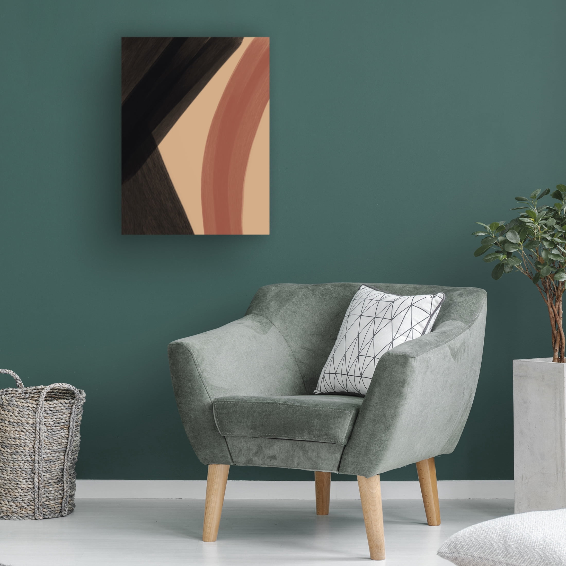 Trademark Fine Art Yopie Studio Modern abstract III Canvas Wall Art