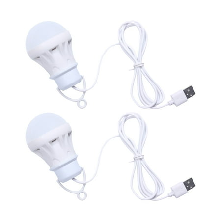 

2pcs USB Led Bulb Outdoor Portable Light Camping Lamp Night Market Bulb