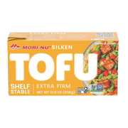 Mori-Nu Silken Extra-Firm Tofu Block, 10.9 oz Box, Non-GMO, Gluten-Free, Shelf Stable, Contains Soy