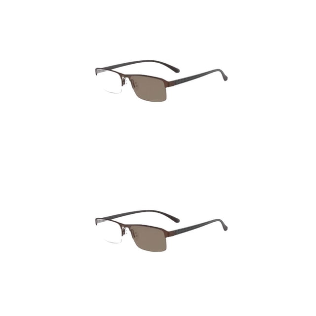 Gafas de sol de media montura Minnieouse lentes fotocromáticos inteligentes para hombre