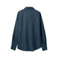 thumbnail image 4 of qucoqpe Womens Corduroy Shirts Jacket Long Sleeve Lapel Button Shirts Fashion Loose Cardigan Tops Fall Shackets Dressy Casual Blouses, 4 of 9
