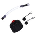 thumbnail image 1 of BRIGHTFUFU 1 Set Hose Cap Racing Gas System Gas Oil Filler Plug Covers PVC Black At Track Events, 1 of 7