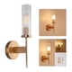 thumbnail image 3 of Lámpara de Pared Simple Moderna Lámpara de Pared con Espejo Led, Lámpara de Cristal Para Dormitorio, Cocina, Escalera, Accesorios Para Hogar Cabeza única Salvador Lámpara de pared de estilo moderno, 3 of 7