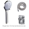 thumbnail image 2 of Inteprter Cabezal de ducha portátil multimodos ajustable antioxidante rociador de alta presión casa baño rociador de baño Juegos de accesorios de baño Tipo6 Inteprter HA000632-05B, 2 of 6