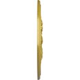 thumbnail image 4 of Ekena Millwork 23 5/8"OD x 4"ID x 1 1/2"P Rose and Ribbon Ceiling Medallion (Fits Canopies up to 4"), Hand-Painted Rich Gold, 4 of 5