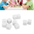 thumbnail image 4 of Teaching 30 Pcs 16mm  Set Six Sided Blank  Write On Cubes Game for Math Teaching Education, 4 of 8