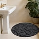 thumbnail image 5 of CaiYueKe Round Pebble Bath Mat Memory Foam - Non Slip Super Absorbent Shaggy Bathroom Rug Machine Washable Quick Dry Soft Shower Mats Water Absorbing Floor Mat for Bath Tub, 5 of 7