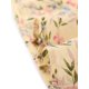 thumbnail image 5 of Vestido De Volantes Fruncidos Con Cuello En V Y Mangas Con Volantes Florales Para Mujer Amarillo claro S, 5 of 5