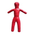 thumbnail image 5 of Grappling Dummy Jiu Training Dummy Boxing Practice PU Leather Unfilled 110cm Tall Kids Home Gym, 5 of 9